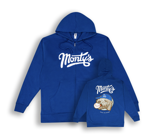 Dodgy Monty Hoodie ⚾️ — Monty's Good Burger